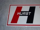 VINTAGE HURST SALES & SERVICE 4 5 SPEED SHIFTER 15" METAL CAR GASOLINE OIL SIGN!