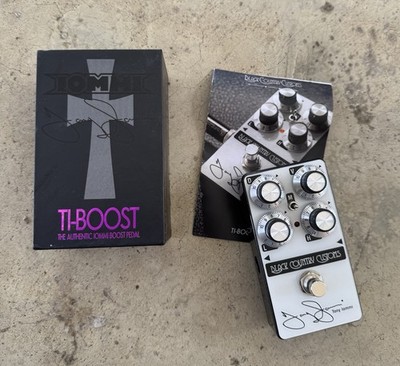 LANEY Black Country TI-Boost Tony Iommi Guitar Effects Pedal Black