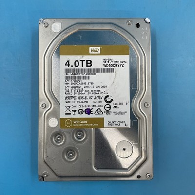 Western Digital WD Gold 4TB HDD 3.5'' SATA Datacenter Hard Drive (WD4002FYYZ)