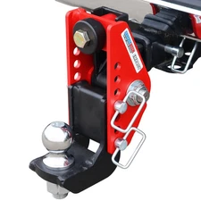 Shocker Impact Dual Cushioned Drop Ball Mount 0" to 7-1/2" Drop 12,000 lbs