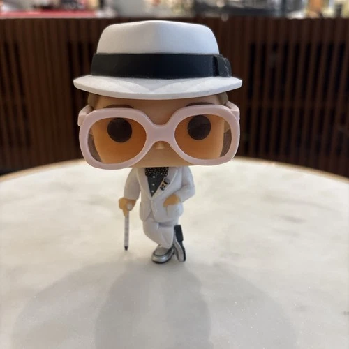 Funko Pop! Movies Figure in White Suit, Hat & Glasses with Cane