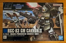HGUC RGC-83 GM Cannon II 1/144 Scale Model Kit. Gundam 0083. Bandai.