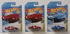 Lot of 3 2019 Hot Wheels Speed Graphics New Models 91 Mazda MX-5 Miata