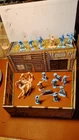 marx U.S. Cavalry Supply Vintage Western Play Set with Cowboys, Horses, Figures