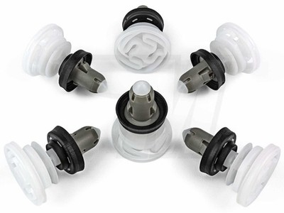 12x Halterungs Clip + Dichtung für Tesla Tür Verkleidung | 190237899A 190237800A