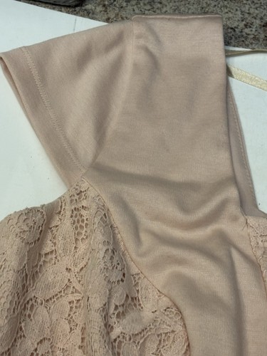 NEU The Limited Etuikleid Gr. M rosa Flügelärmel Spitze eckiger Ausschnitt - Bild 19 von 24