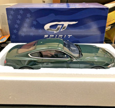 GT Spirit 2019 Bullitt Ford Mustang Highland Green Resin Model Car - Scale 1:18
