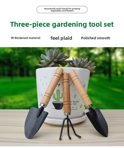 Shovel, iron shovel, loosening soil, planting flowers and vegetables tool kit - Picture 3 of 7
