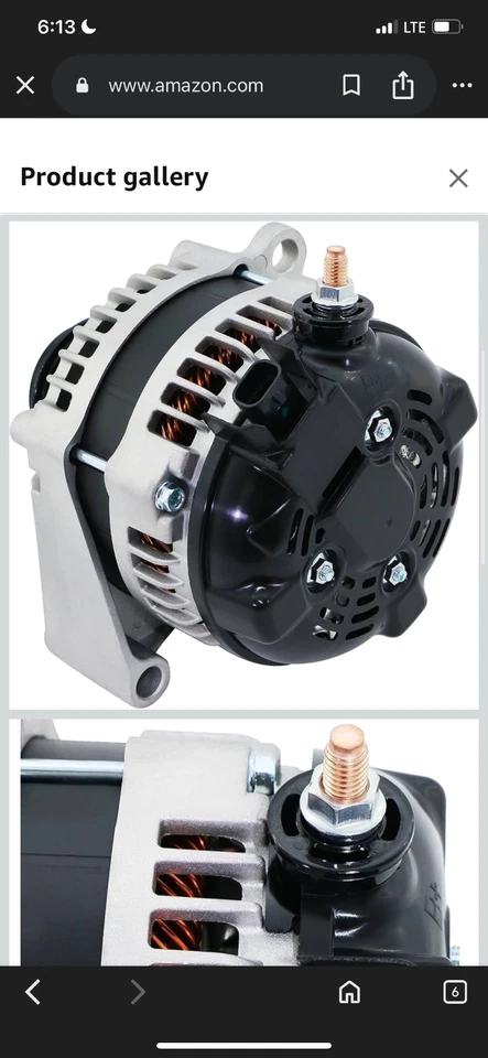 Alternador 150 AMP Nuevo para Chevy Silverado 1500 2500 3500 Suburban 2014-2019, GMC Foto 2 de 4