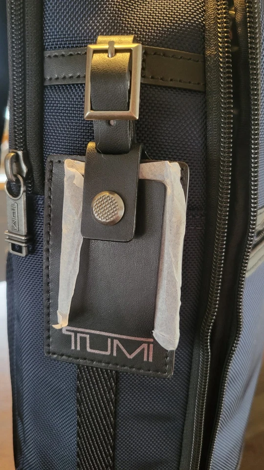 Tumi Radar Backpack Navy Blue/Black New With Tags Ballistic Nylon Luxury Travel - Image 4 of 4