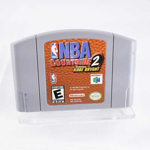 NBA Courtside 2 mit Kobe Bryant (Nintendo 64 N64) Original *BLOCKBUSTER*