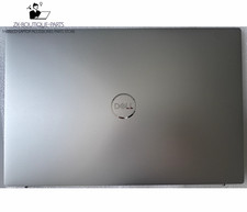 New GYY52 For Dell XPS 15 9500 LCD Back Cover With LCD Hinges Silver 0GYY52