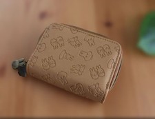 NEW Miffy Mini Wallets Brown Ghost Wallet with key chain Nijntje