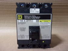 Square D FHL FHL36000M4200 3 Pole 100 Amp 600V MOLDED CASE SWITCH