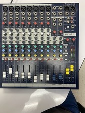 Soundcraft EPM8 8-Channel Analog Mixer Phantom Power 3-Band EQ Studio Live