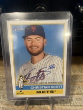 2025 Topps Heritage - Real One Autographs Christian Scott #ROA-CS (AU)