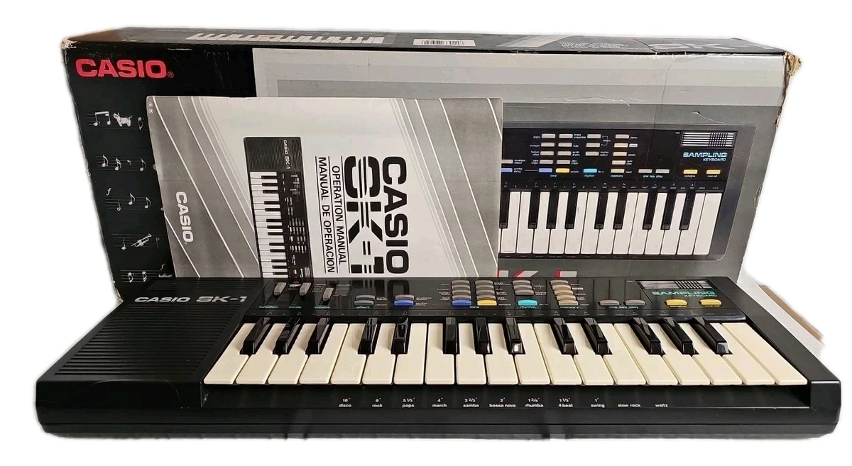 CASIO SK-1 キーボード 本体・元箱付き CASIO SK-1 キーボード 本体