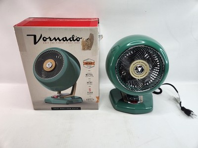 Vornado VHeat 1500W Portable Green Metal Space Heater Vintage Brand New  43765011195|