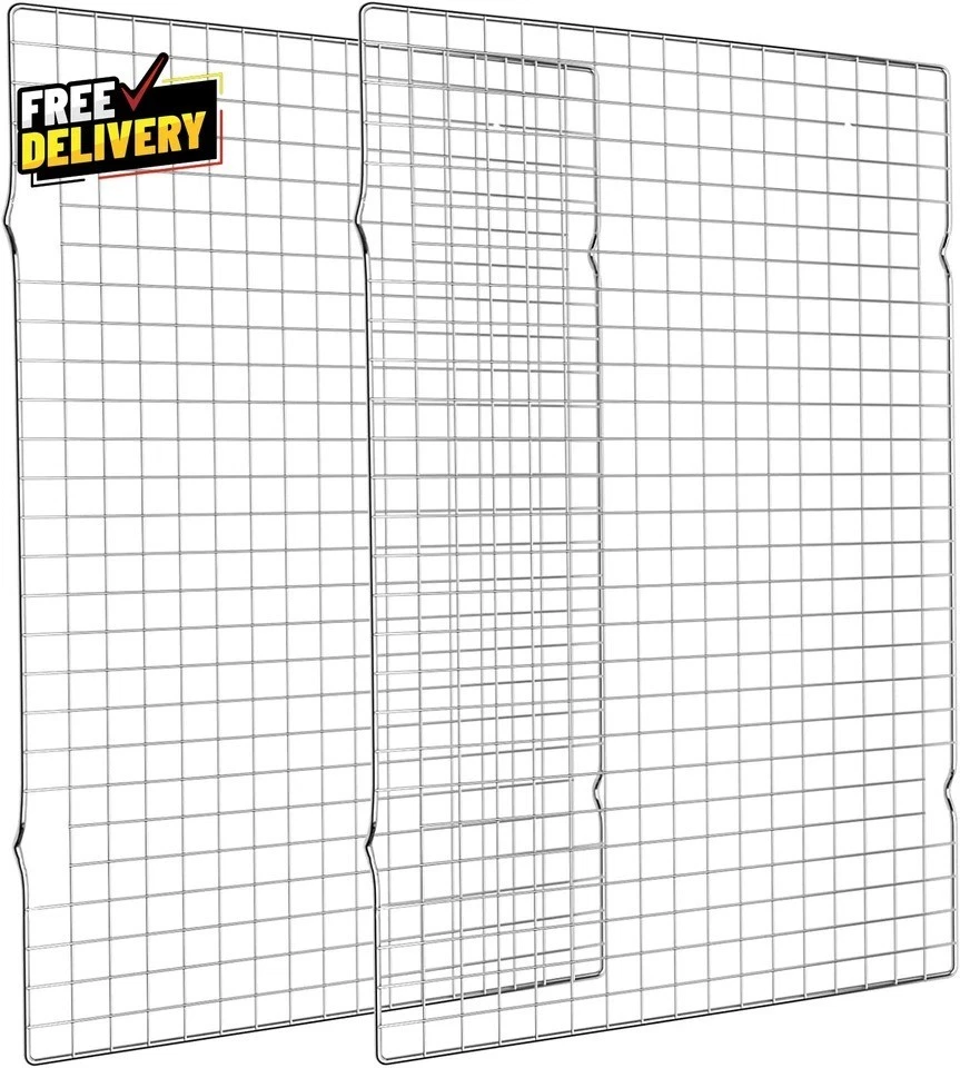 Cooling Rack for Baking 2 Pack 16X10 Inches Baking Rack Thick Wire Cookie Rack
Opens in a new window