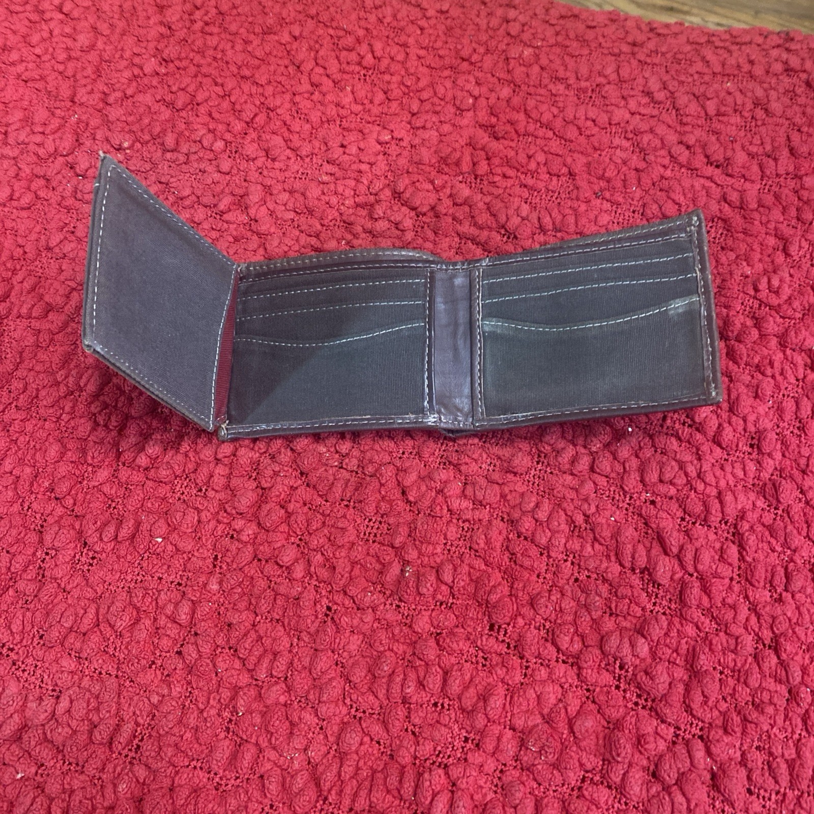 American Eagle Patchwork Bifold Billfold With Eag… - image 9