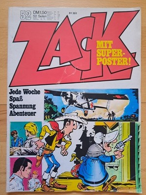 ZACK Nr.52 von 1972 Lucky Luke, Rick Master, Enterprise, Mick Tangy... - Z1-2