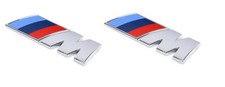 BMW Original U11 X1 2 Stk. M Logo Seitenfender Emblem LINKS + RECHTS SET...