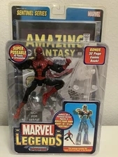 Toy Biz Marvel Legends Sentinel Series Spider Man NO BUILD A FIGURE PARTS! #S