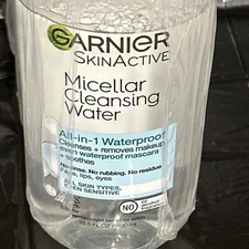 Garnier Micellar Cleansing Water 13.5 oz All-in-1 Makeup Remover Sensitive Skin