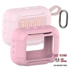 Silicone Cover Case for JBL Go 5 Portable Bluetooth Speaker Pink