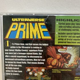 Ultraverse Prime/ Microcosm - Double Deal (Sega CD) *Complete - Tested See Desc*
