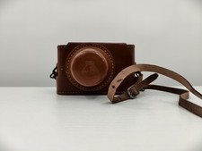 Vintage 1950s Argus C-Four 35mm Film Camera Cintar 50mm F2.8 Lens Leather Case