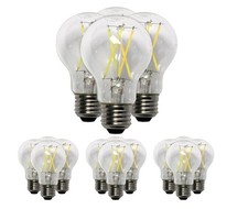 Sylvania Daylight Bulbs 16ea 800 lumens Indoor Outdoor A19 LED 8W 4X 4Pack