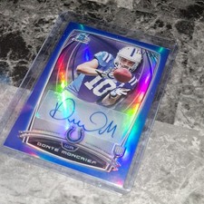 Topps 2014 Bowman Chrome Donte Moncrief #RCRA-DM Blue Refractor /199 Colts