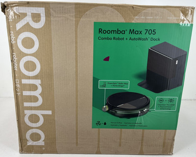 iRobot Roomba Max 705 Combo + AutoWash Dock - PowerSpin Mop, LiDAR Nav #2