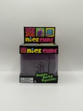 Nee Doh Nice Cube - Super Solid Squish  Purple - Brand New/Factory Sealed     