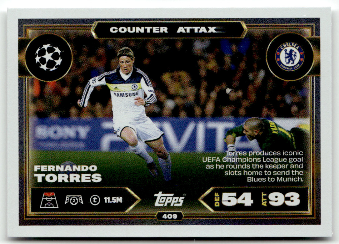 Topps Match Attax Champions League 2025-26 No 409 Fernando Torres