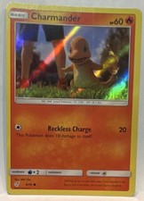 Pokémon TCG Charmander Detective Pikachu Holo Card 4/18 Common