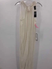 Pre-Owned MSK White Size Medium Maxi Sleeveless Dress