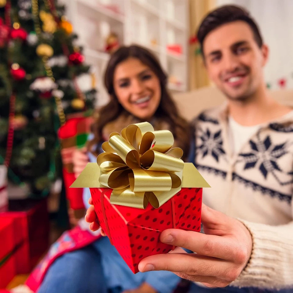 JOPHMO Juego de Arcos de Regalo de Navidad en 24 Patrones Surtidos, Regalo Envoltura Bo Foto 4 de 4