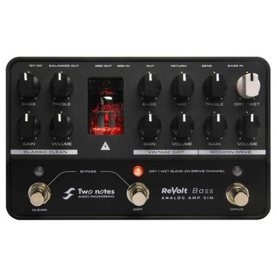 Two Notes Revolt Bass All-Analog Amp Cab Simulator DS10029011