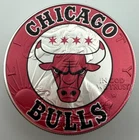 Chicago Bulls - American Silver Eagle 1oz. 999 Silver Dollar Coin