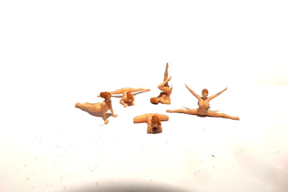 1:87 sexy Figuren-Modells beim Yoga (871)