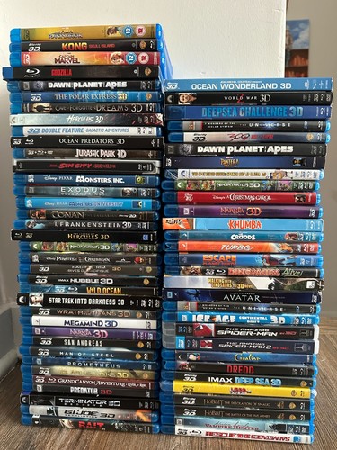 3D Blu Rays - Large Collection - Pick & Choose