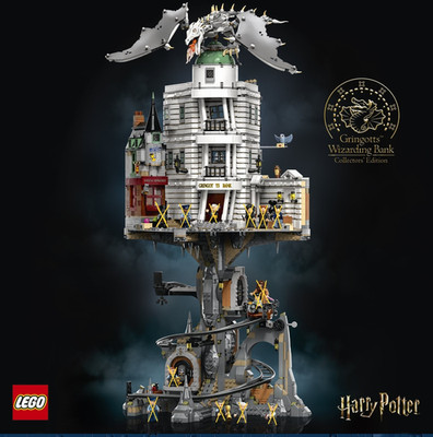 LEGO Harry Potter 76417 GRINGOTTS WIZARDING BANK OHNE MINIFIGUREN/BOX/ANLEITUNG