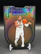 2020-21 Obsidian Tunnel Vision Orange #4 Donovan Mitchell 4/35! READ