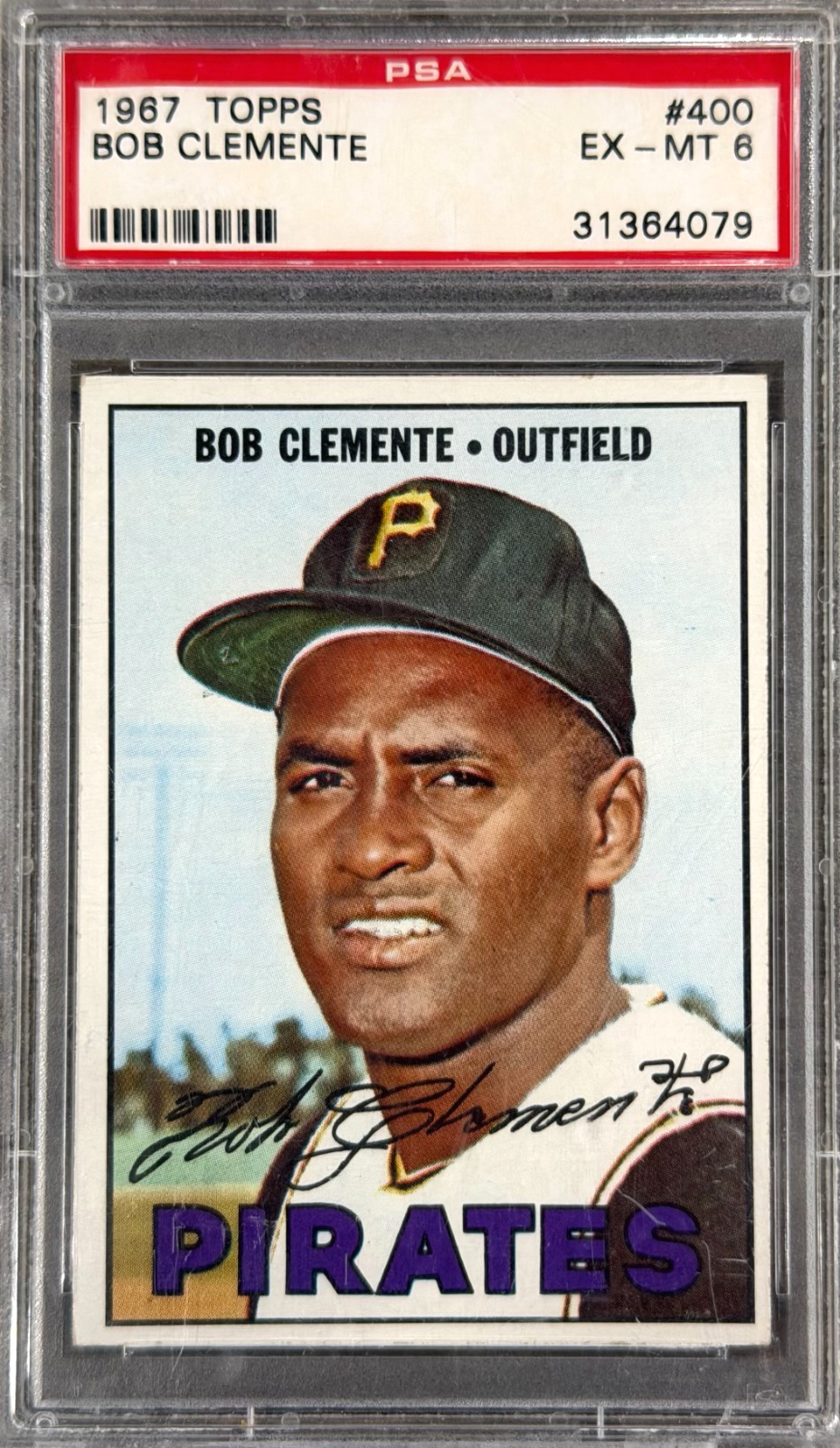 1967 Topps Roberto Clemente #400 PSA 6 EX - MINT