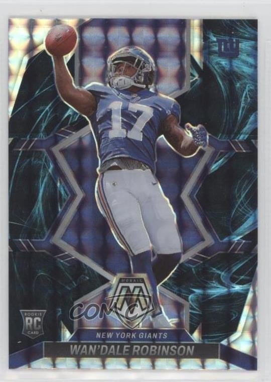 2022 Panini Mosaic Rookies Genesis Mosaic Prizm Wan'Dale Robinson #330 lz7