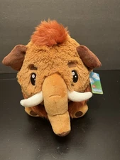 Squishable Mini Wooly Mammoth Plush Brown Stuffed Animal Toy New w/ Tag 12” Long