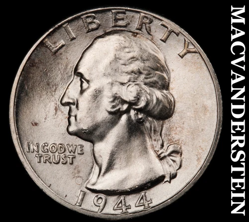 1944-D Washington Quarter- Choice Gem Brilliant Uncirculated++++ Luster #G6721