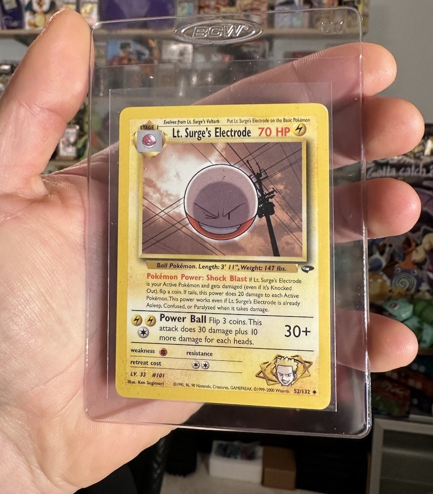Lt. Surge's Electrode 52/132 Gym Challenge Regular